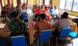 SPW I Lubuk Kembang Bunga Ikuti Rapat Koordinasi Penanganan Karhutla Tingkat Kecamatan Ukui