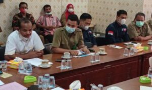 TN TESSO NILO HADIRI RAPAT KERJA GABUNGAN DI KANTOR DPRD PELALAWAN