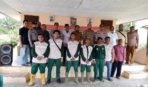 BTN TESSO NILO DAN POLRES PELALAWAN ADAKAN SOSIALISASI SURAT EDARAN TENTANG LARANGAN MENANAM SAWIT DALAM KAWASAN