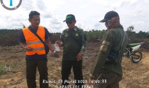 PATROLI PENGAMANAN KAWASAN, PETUGAS TN TESSO NILO AJAK MASYARAKAT JAGA KEUTUHAN HUTAN