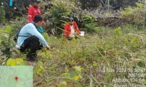 KEPALA SPTN WILAYAH II BASERAH DAN JAJARAN AMATI SUKSESI ALAMI DIKAWASAN