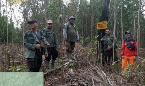 LAKUKAN SERANGKAIAN KEGIATAN PERLINDUNGAN KAWASAN, PETUGAS DAN MASYARAKAT BERSINERGI SELEMATKAN KAWASAN