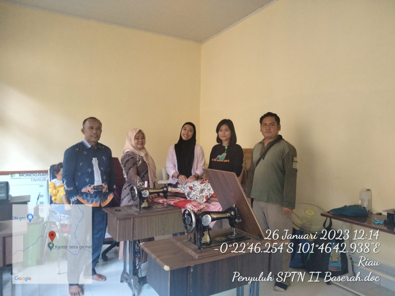 PENDAMPINGAN/ MONITORING DESA BINAAN KE DESA GUNUNG MELINTANG – SPTN WILAYAH II BASERAH