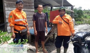 TIM PATROLI CEGAH KEBAKARAN SWEEPING SPTN WILAYAH I LUBUK KEMBANG BUNGA, TINDAK PENDUDUKAN LAHAN ILEGAL