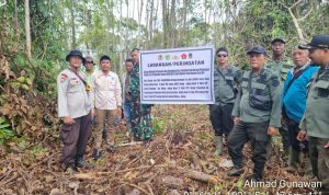 Operasi Patroli Gabungan Berhasil Lindungi Rehabilitasi DAS di Desa Bagan Limau