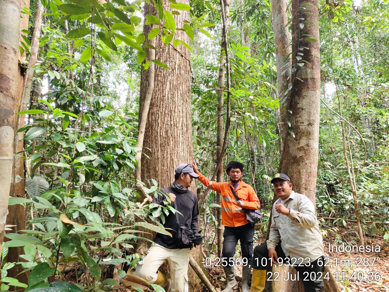 Patroli SPTN Wilayah II Baserah Berhasil Cegah Karhutla dan Amankan Kawasan Hutan