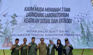 Kaum Muda Menanam Batch 2 dan Peresmian Laboratorium Keadilan Sosial dan Ekologi di KHDTK Bukit Suligi